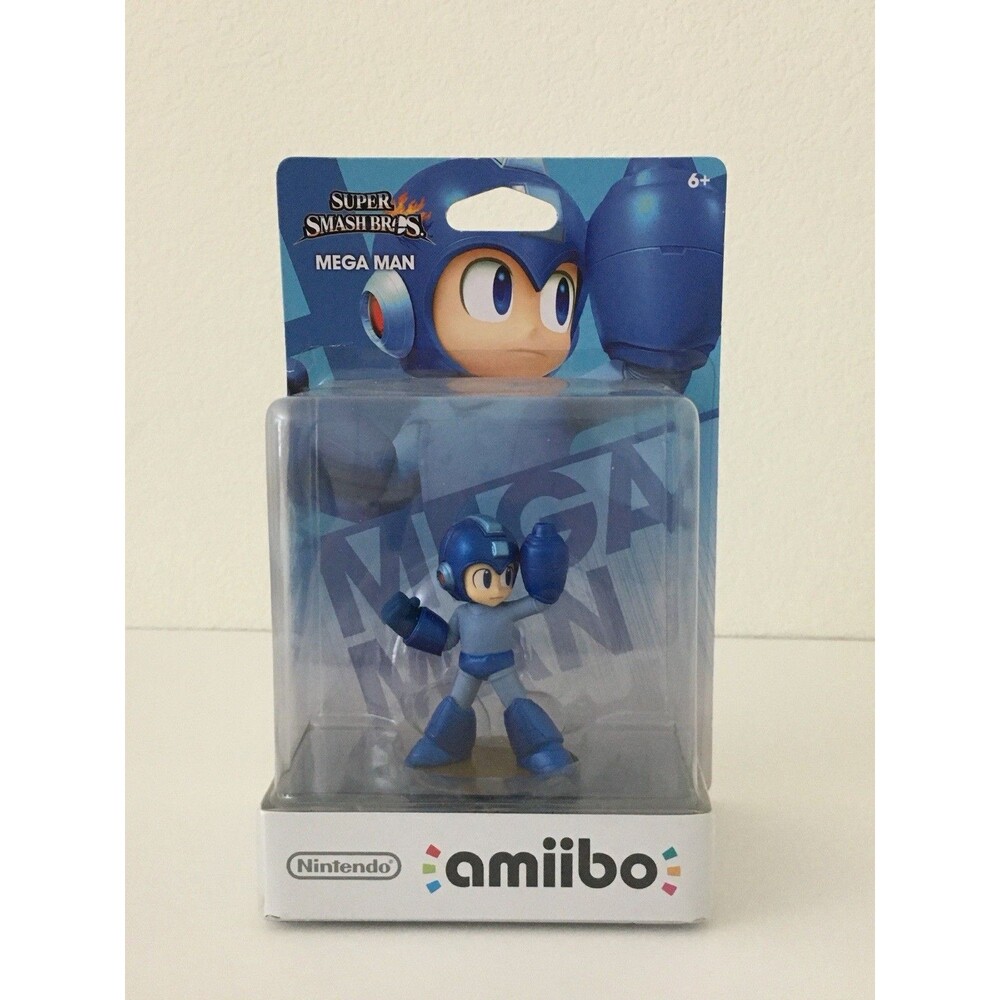 Nintendo Super Smash Bros. Mega Man Amiibo – Factory Sealed